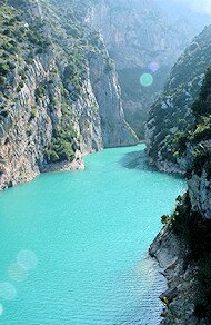 Entrée des gorges du Verdon