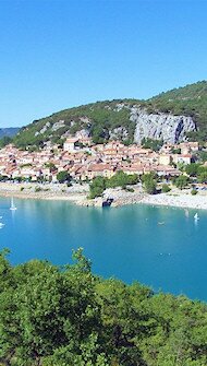 Bauduen et le lac de Sainte-Croix