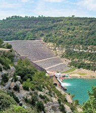 Barrage de Gréoux-les-Bains