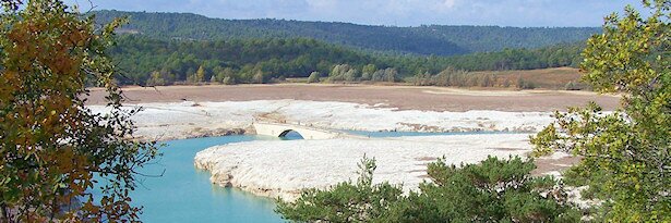 Lac d'Artignosc - Pont englouti