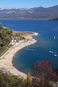 Plage de Sainte Croix du Verdon