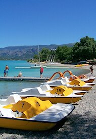 Plage des Salles sur Verdon